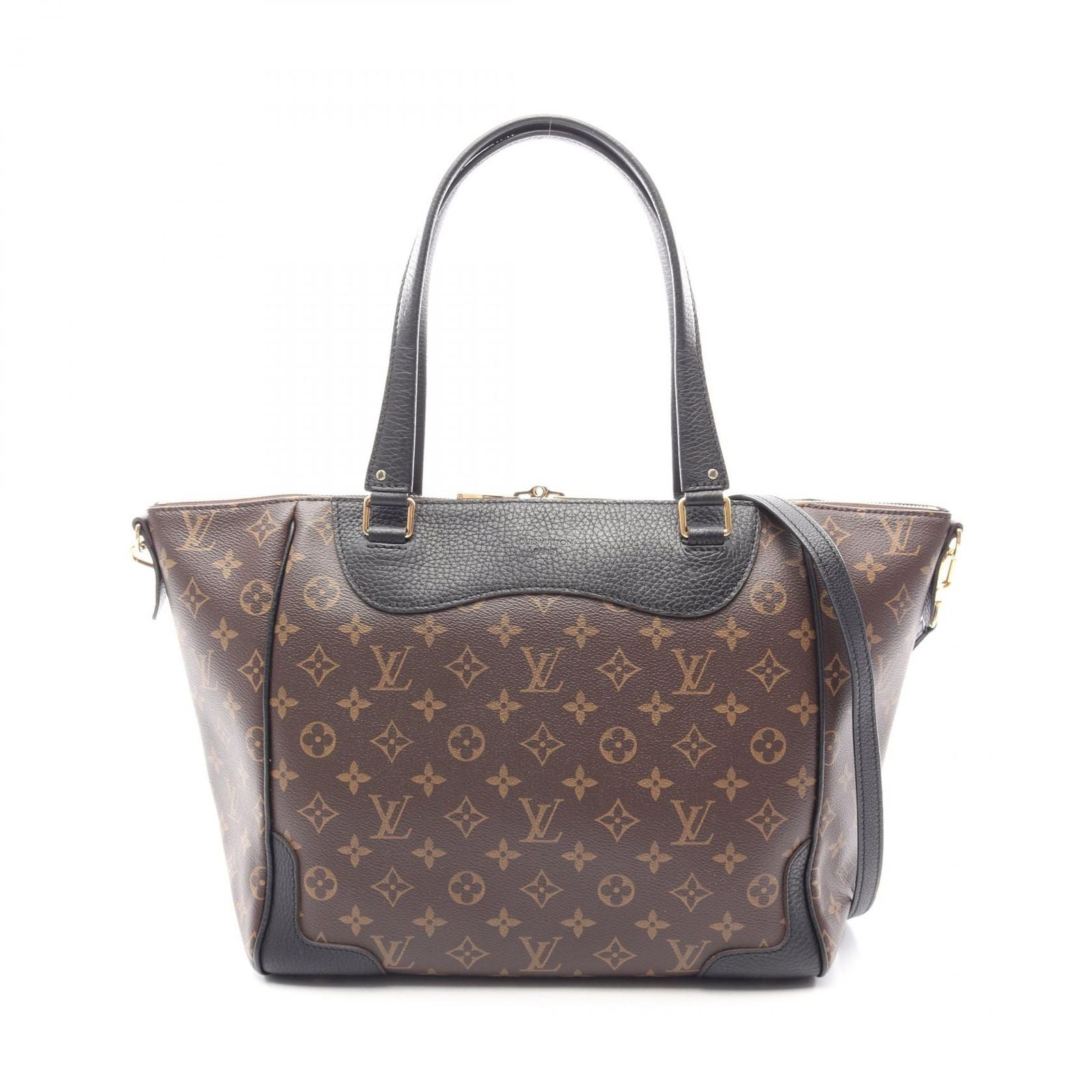 Louis Vuitton Tote Estrella Monogram 2-Way Noir Canvas Leather