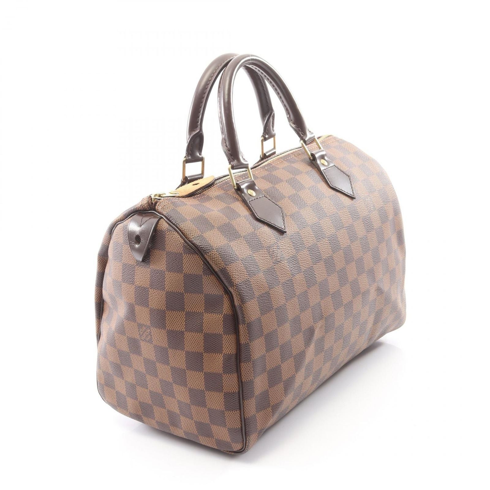 Louis Vuitton Handbag Speedy 30 Damier Ebene Canvas Leather — view 2