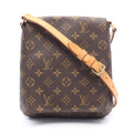 Louis Vuitton Shoulder Bag Musette Salsa Short Strap Monogram Canvas Leather