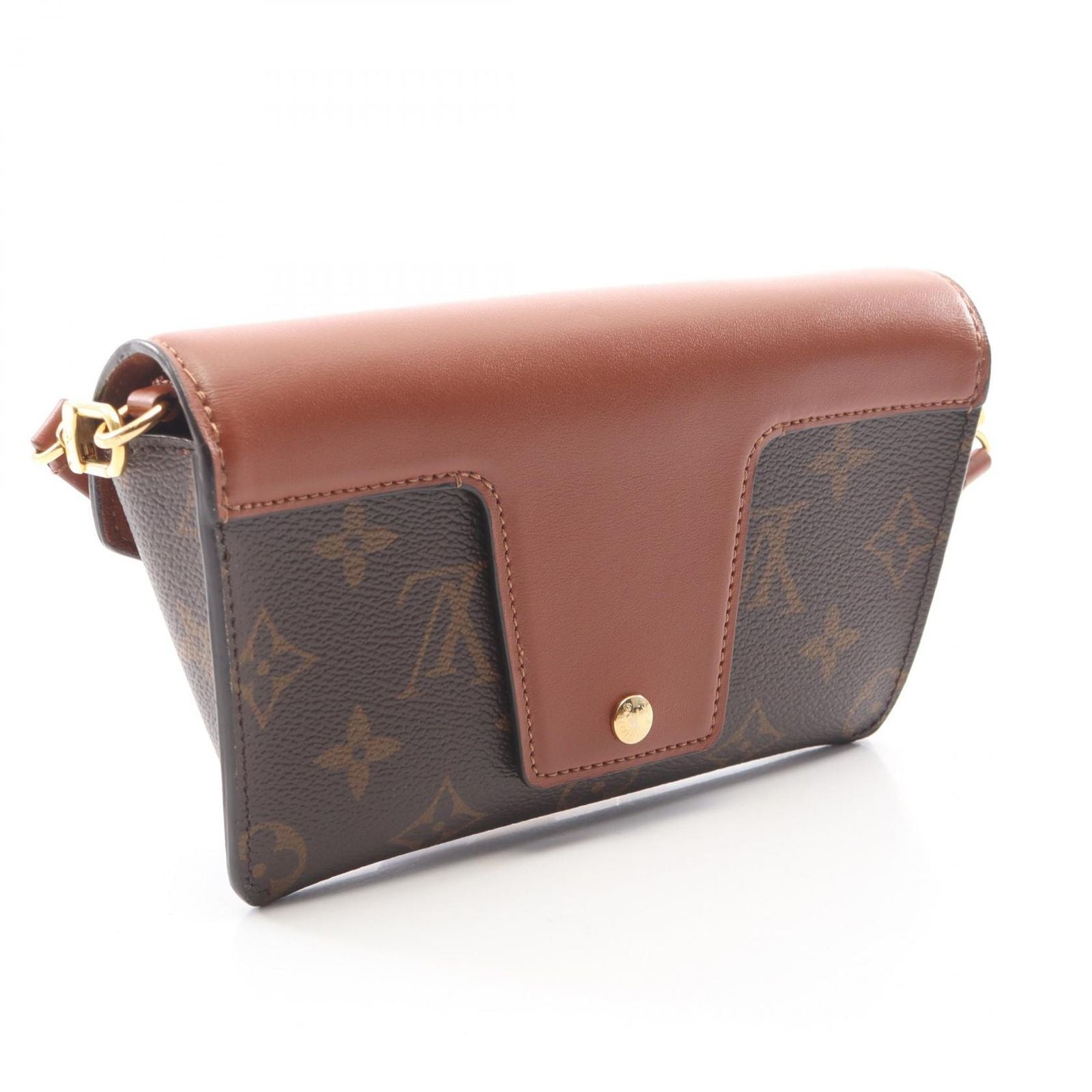 Louis Vuitton Shoulder Bag Padlock Monogram 2-Way Canvas Leather on Strap — view 2