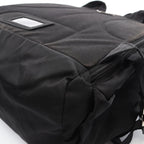 Prada Backpack Triangle Logo Black Nylon — view 5