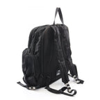 Prada Backpack Triangle Logo Black Nylon — view 2