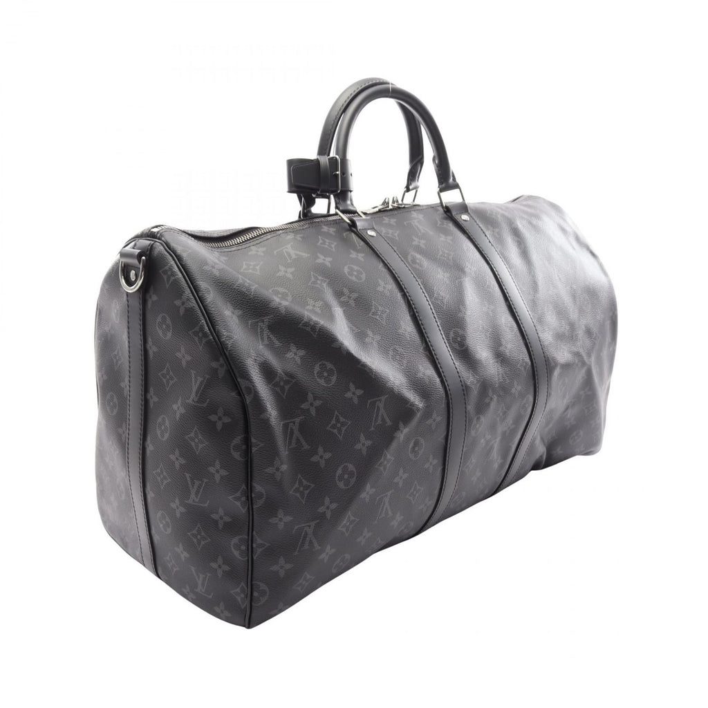 Louis Vuitton Boston Bag Keepall Bandouliere 55 2-Way Canvas Leather — view 2