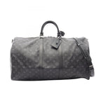 Louis Vuitton Boston Bag Keepall Bandouliere 55 2-Way Canvas Leather