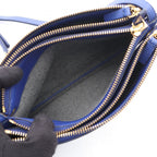 Celine Shoulder Bag Trio Small Blue Leather — view 3