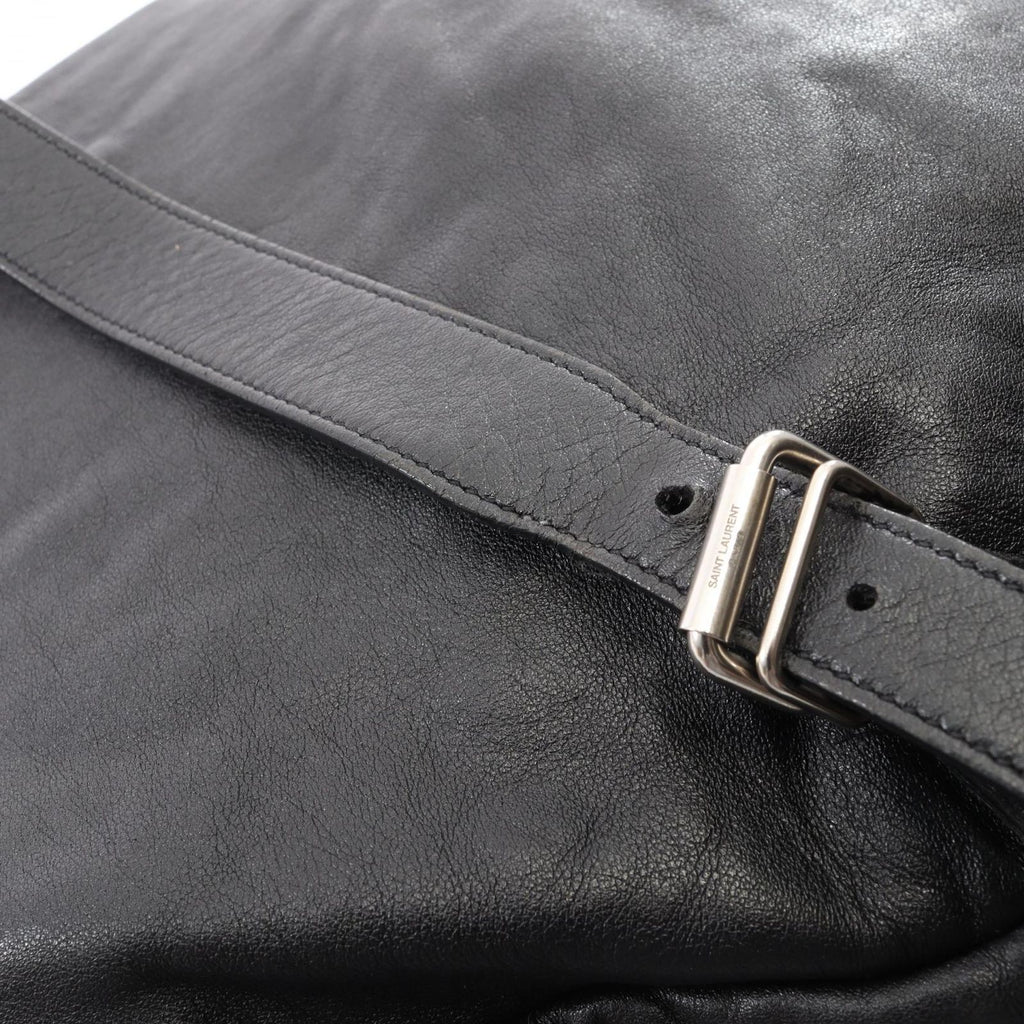 Saint Laurent Paris Backpack Festival Fringe Black Leather — view 7