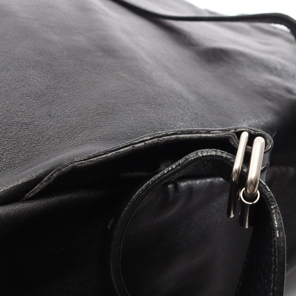 Saint Laurent Paris Backpack Festival Fringe Black Leather — view 6