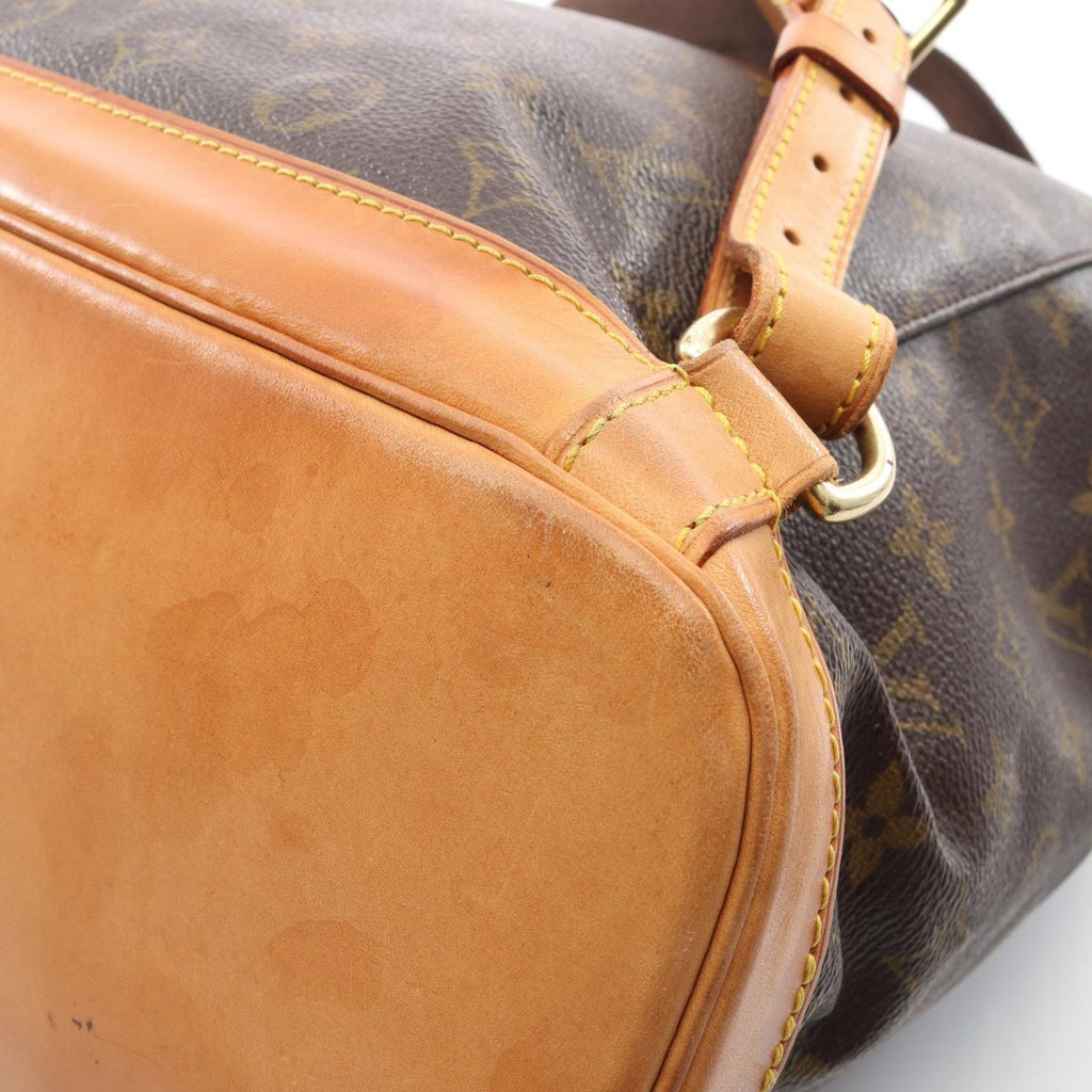 Louis Vuitton Backpack Montsouris GM Canvas Leather — view 6