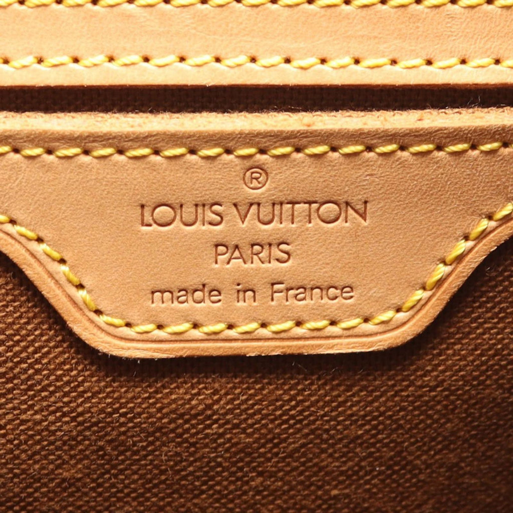 Louis Vuitton Backpack Montsouris GM Canvas Leather — view 4
