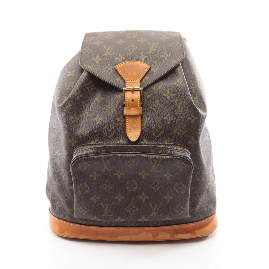 Louis Vuitton Backpack Montsouris GM Canvas Leather