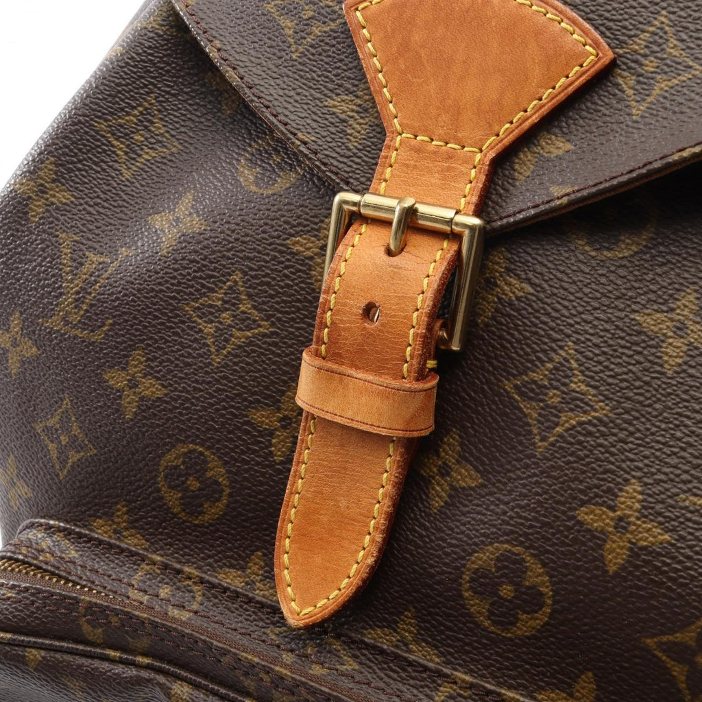 Louis Vuitton Backpack Montsouris GM Canvas Leather — view 9