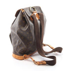 Louis Vuitton Backpack Montsouris GM Canvas Leather — view 2