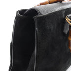 Gucci Bamboo 2-Way 002 125 Black Leather Shoulder — view 7