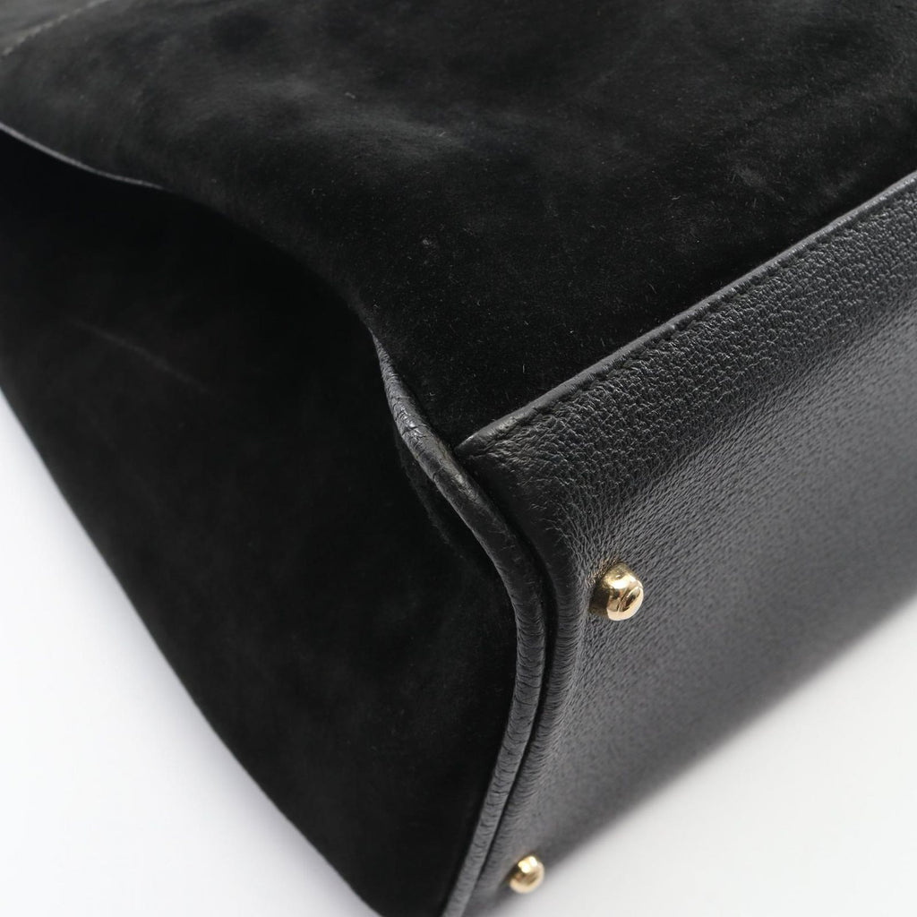 Gucci Bamboo 2-Way 002 125 Black Leather Shoulder — view 5