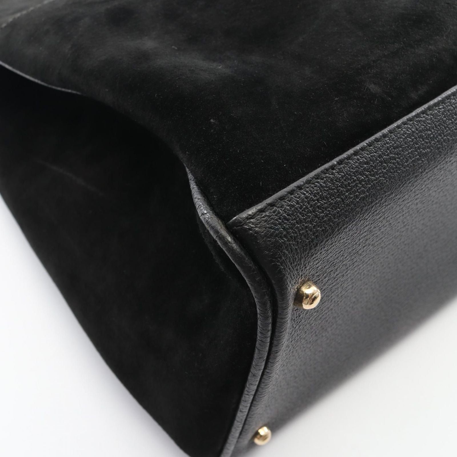 Gucci Bamboo 2-Way 002 125 Black Leather Shoulder — view 5