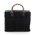 Gucci Bamboo 2-Way 002 125 Black Leather Shoulder