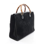 Gucci Bamboo 2-Way 002 125 Black Leather Shoulder — view 2