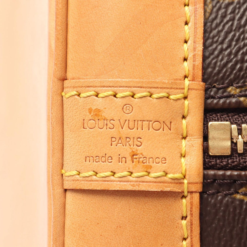 Louis Vuitton Handbag Alma PM Canvas Leather — view 4