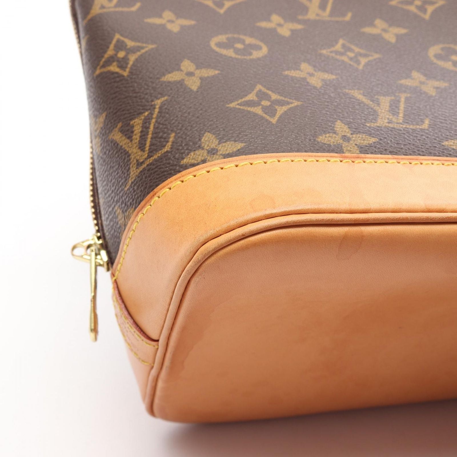 Louis Vuitton Handbag Alma PM Canvas Leather — view 8