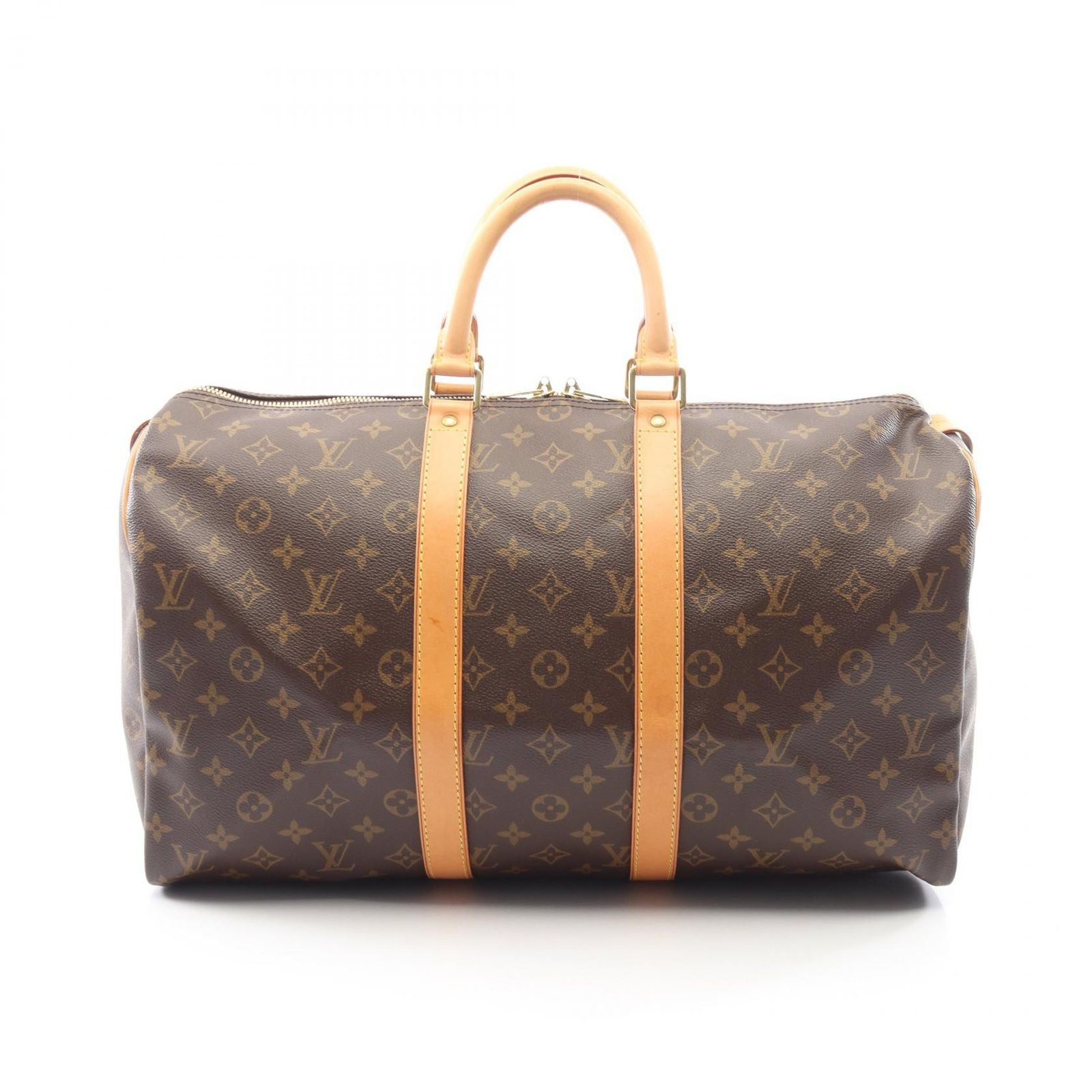 Louis Vuitton Boston Bag Keepall 45 Canvas Leather