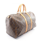 Louis Vuitton Boston Bag Keepall 45 Canvas Leather — view 2