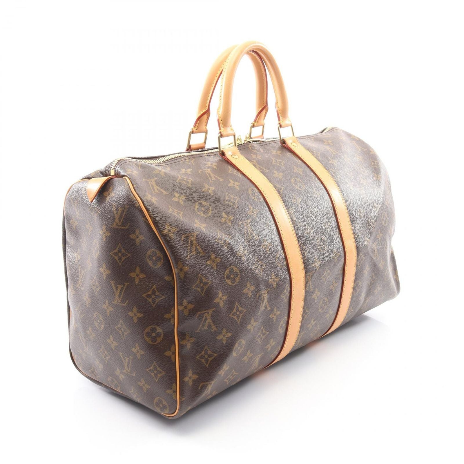 Louis Vuitton Boston Bag Keepall 45 Canvas Leather — view 2