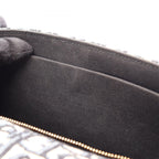 Dior Shoulder Bag 30 Montaigne Oblique Navy Canvas Leather — view 5