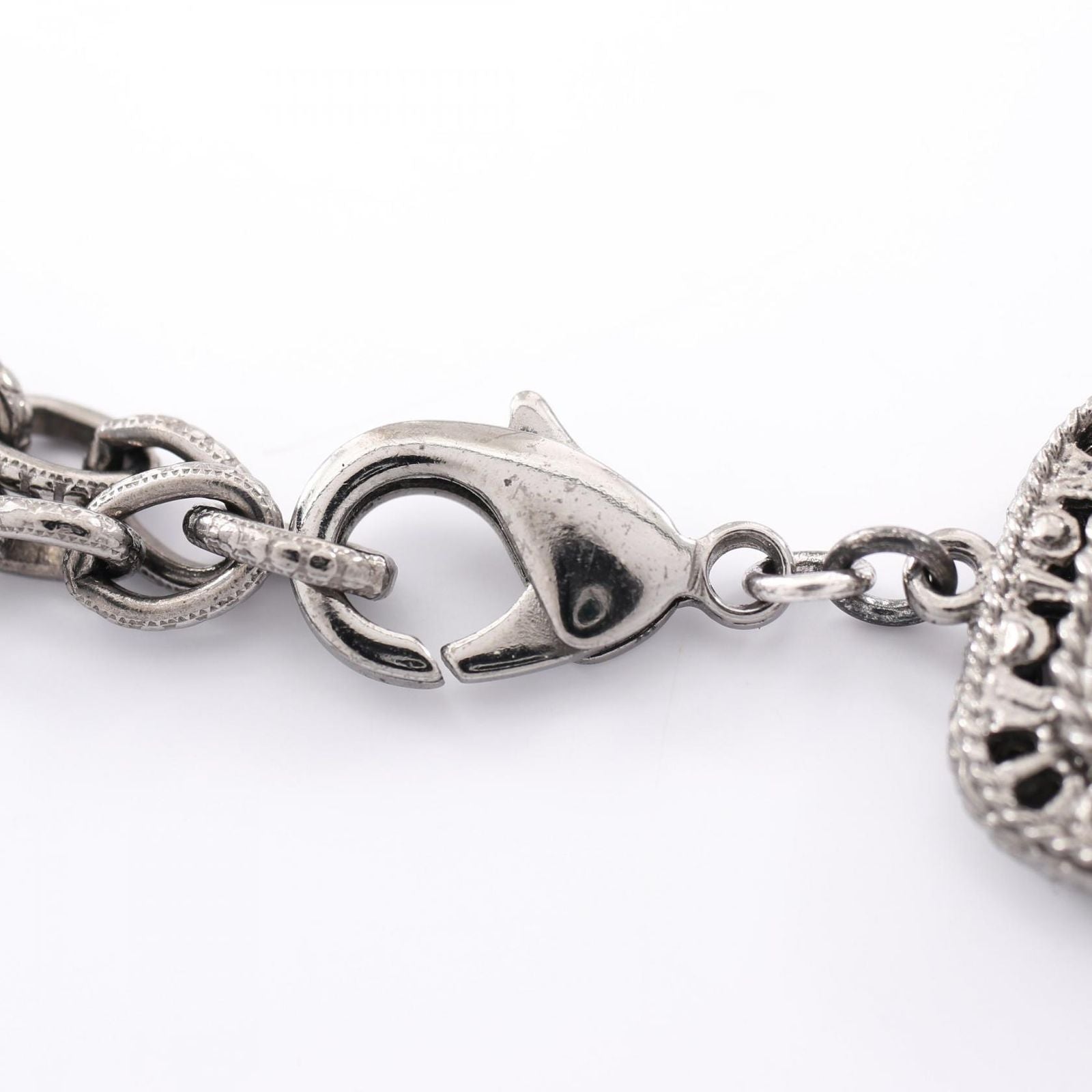 Chanel Necklace CC Logo 10 Rows Stainless Steel — view 3