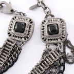 Chanel Necklace CC Logo 10 Rows Stainless Steel — view 7