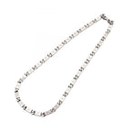 Louis Vuitton Necklace Monogram Tied Up Silver Stainless Steel — view 2