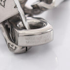 Louis Vuitton Necklace Monogram Tied Up Silver Stainless Steel — view 5