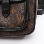 Louis Vuitton Shoulder Bag Christopher Wearable Wallet Canvas Leather — view 9