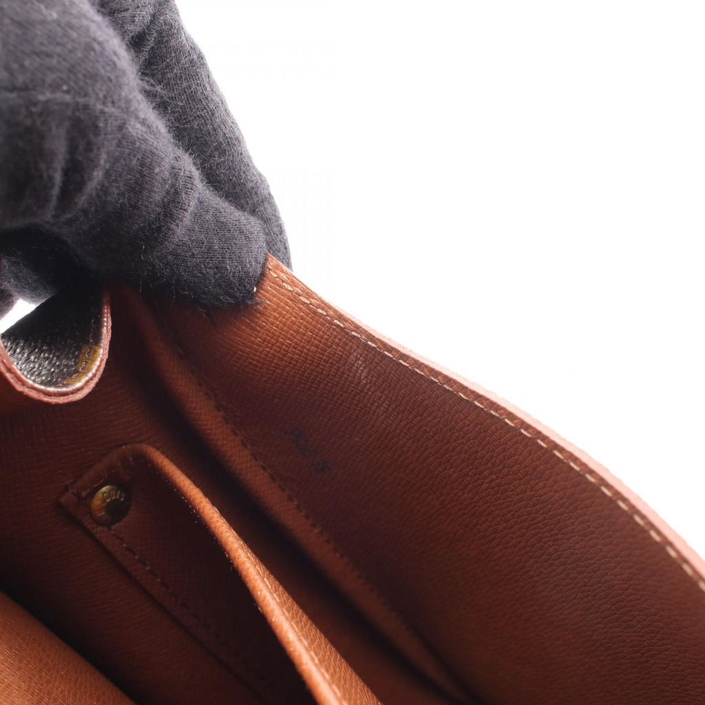 Louis Vuitton Shoulder Bag Cartouchiere GM Canvas Leather — view 6
