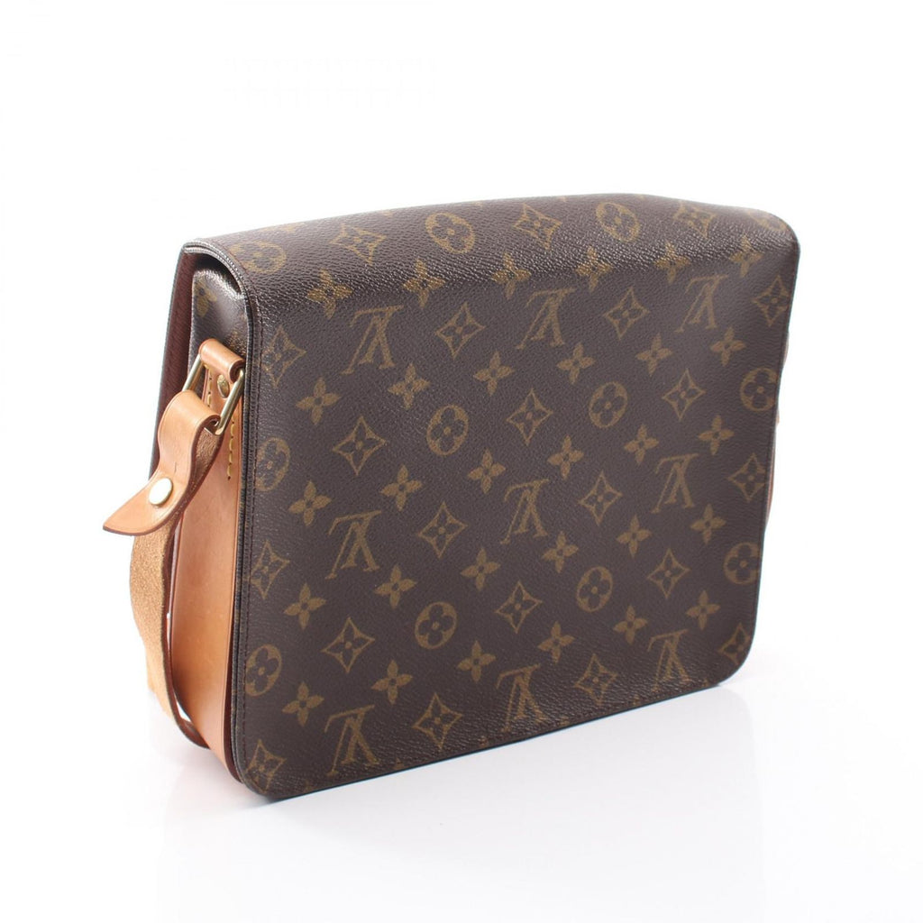 Louis Vuitton Shoulder Bag Cartouchiere GM Canvas Leather — view 2