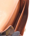 Louis Vuitton Shoulder Bag Cartouchiere GM Canvas Leather — view 3