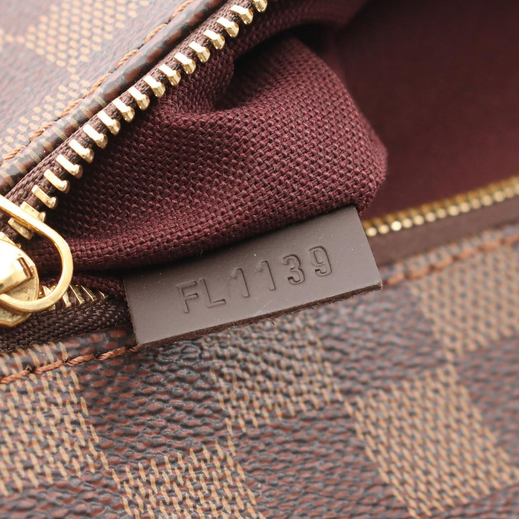 Louis Vuitton Tote Jena MM Canvas Leather — view 5