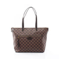 Louis Vuitton Tote Jena MM Canvas Leather