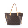Louis Vuitton Tote Neverfull MM Canvas Leather