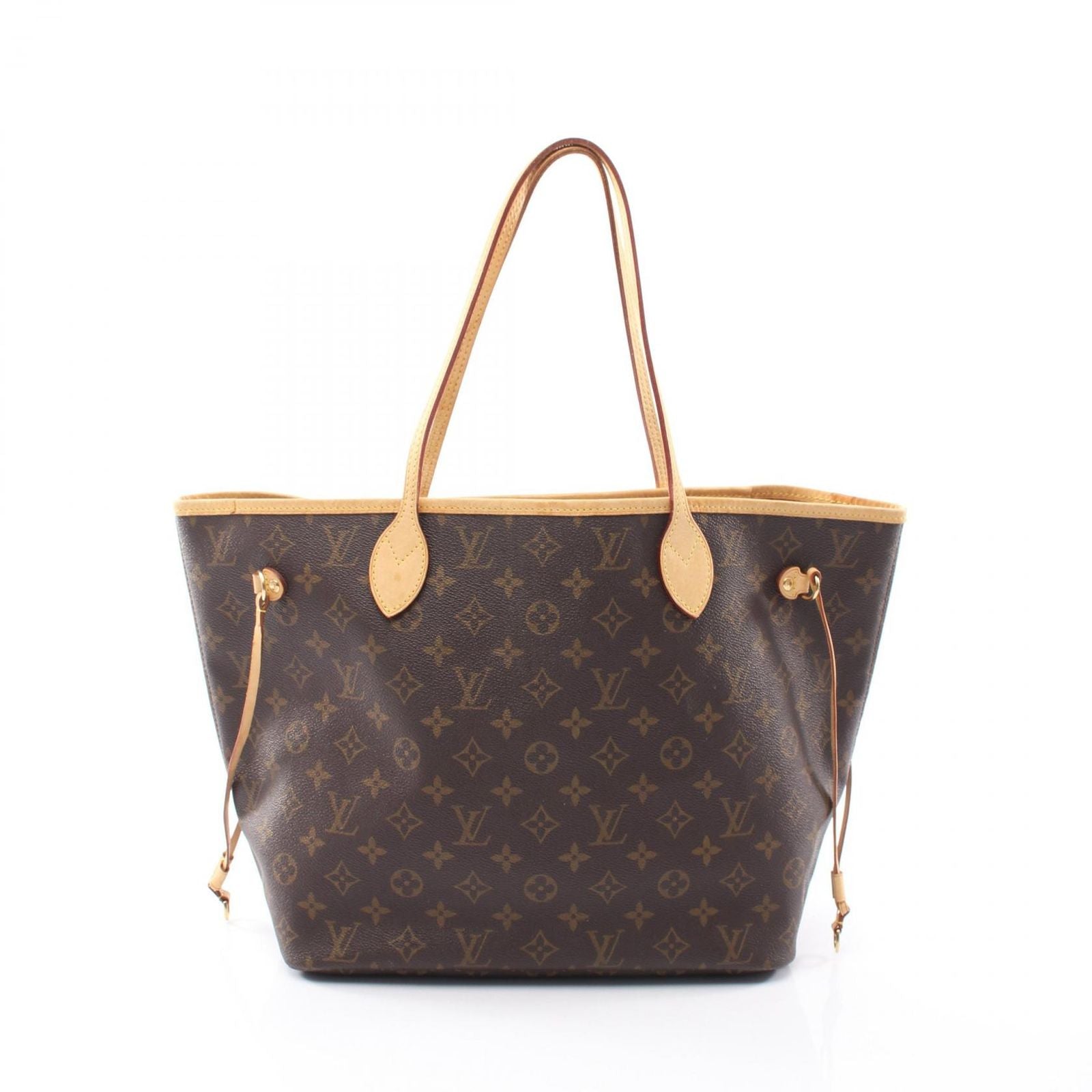Louis Vuitton Tote Neverfull MM Canvas Leather