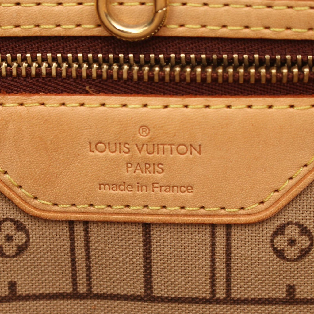Louis Vuitton Tote Neverfull MM Canvas Leather — view 4