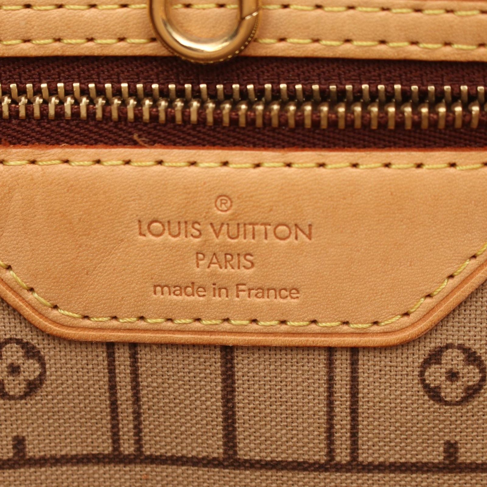 Louis Vuitton Tote Neverfull MM Canvas Leather — view 4