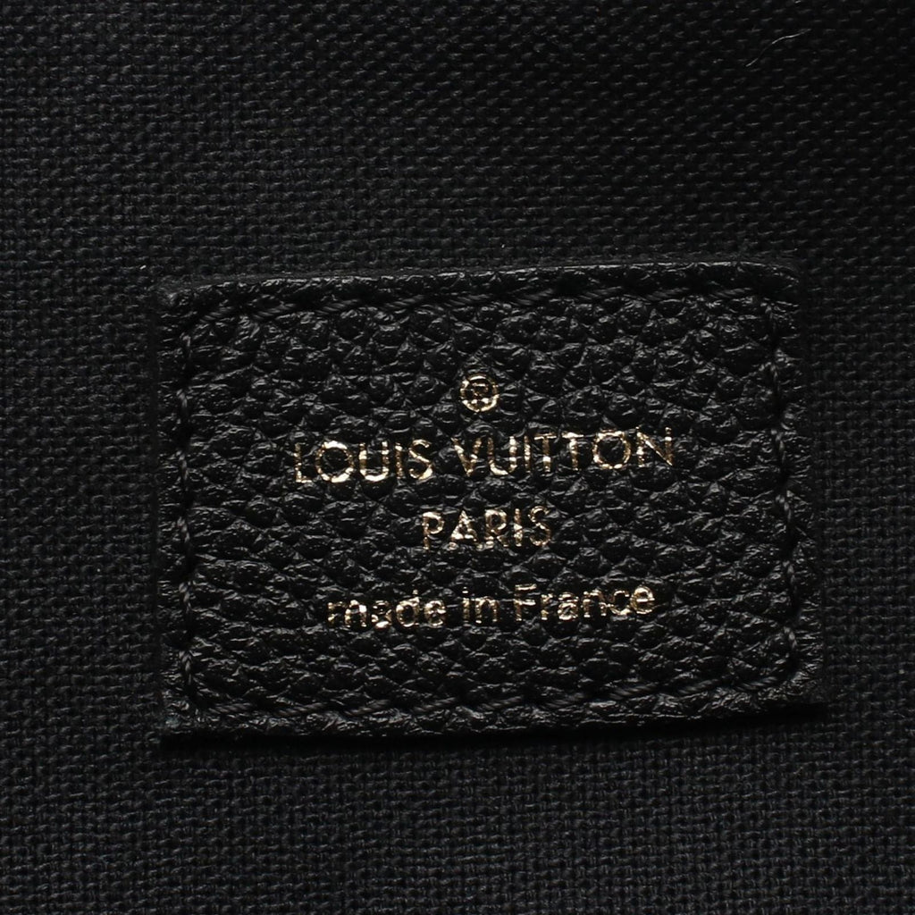 Louis Vuitton Handbag MM 2-Way Noir Leather Vosges — view 4