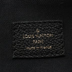 Louis Vuitton Handbag MM 2-Way Noir Leather Vosges — view 4