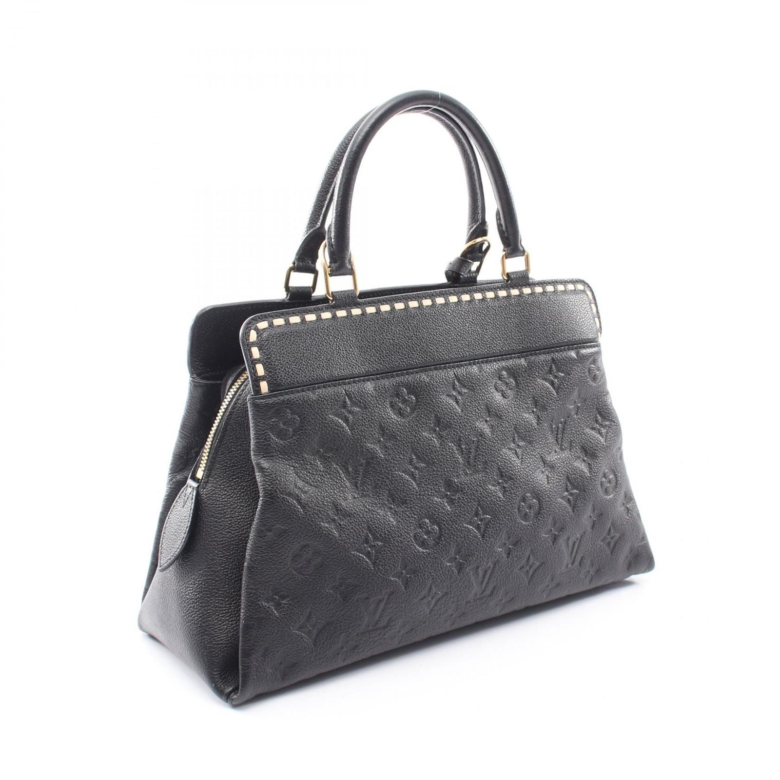 Louis Vuitton Handbag MM 2-Way Noir Leather Vosges — view 2