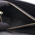 Saint Laurent Paris Shoulder Bag Cassandra Classic Black Leather Chain Wallet — view 5
