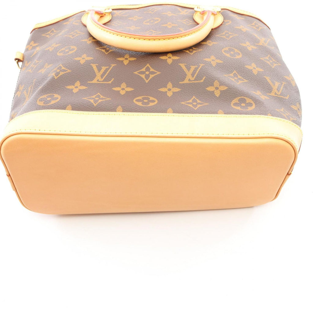 Louis Vuitton Handbag Lockit Monogram Canvas Leather — view 7