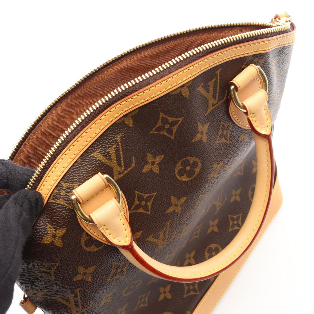 Louis Vuitton Handbag Lockit Monogram Canvas Leather — view 9