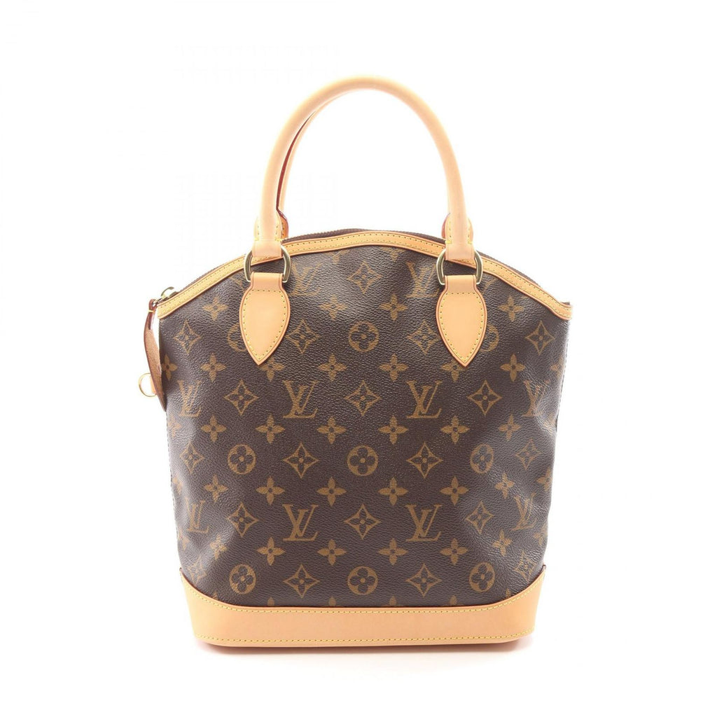 Louis Vuitton Handbag Lockit Monogram Canvas Leather