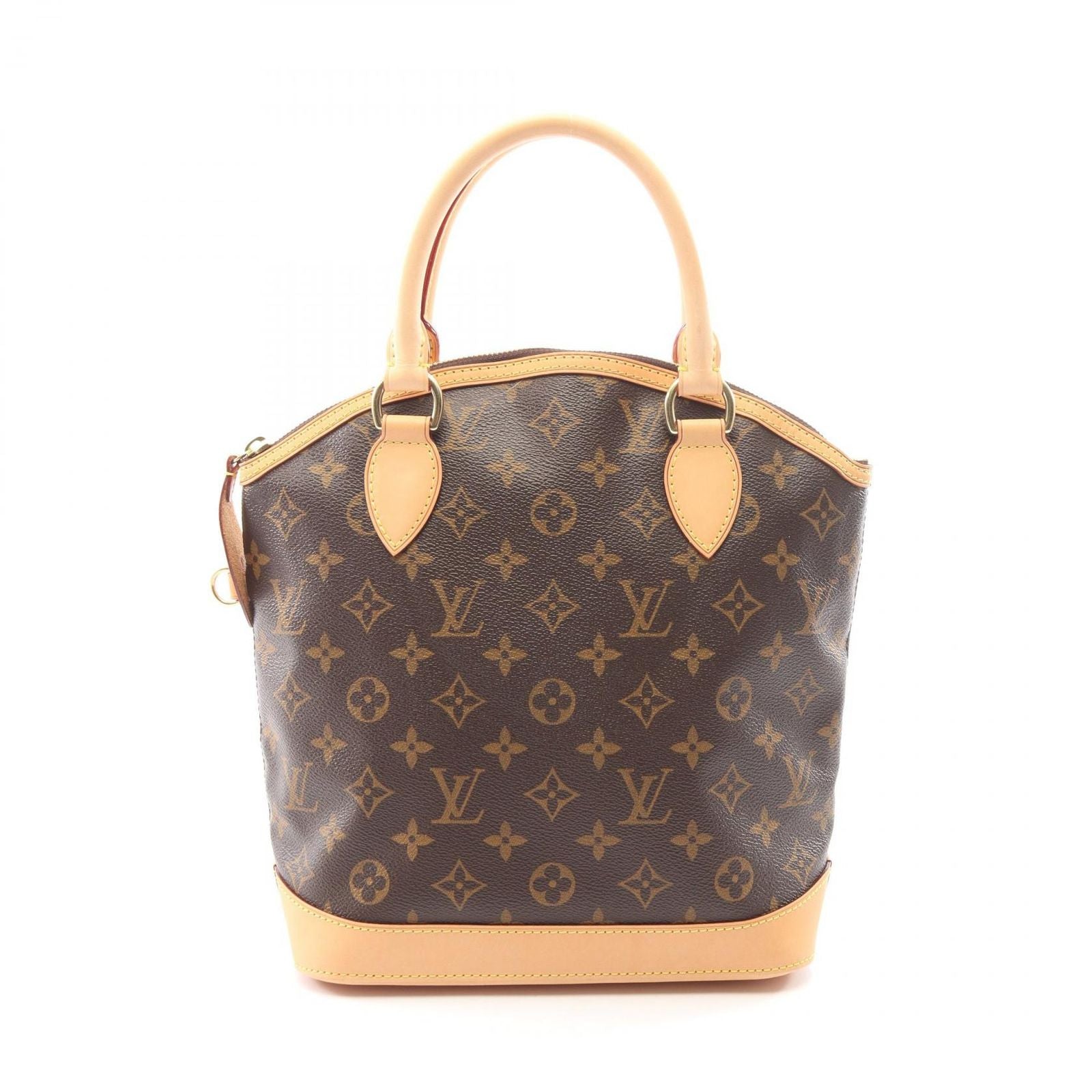 Louis Vuitton Handbag Lockit Monogram Canvas Leather