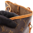 Louis Vuitton Tote Neverfull MM Monogram Canvas Leather — view 9